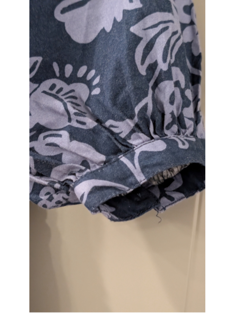 Women's Free People Floral Mini Dress Size S Blue Light Blue - Picture 4 of 12